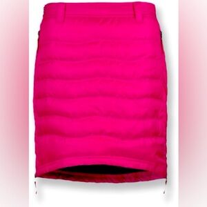 Skhoop Down Short skirt pink down small EUC